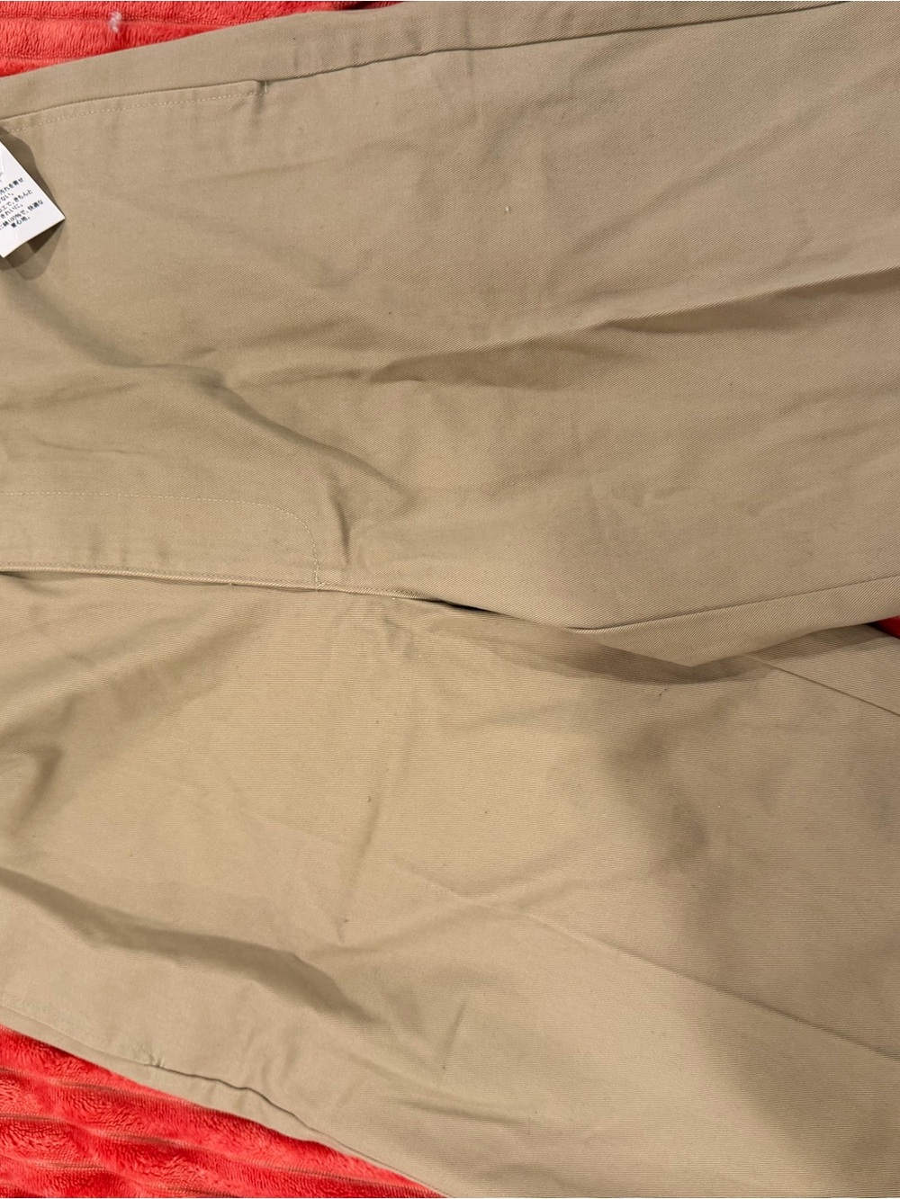 Lands' End Men's Chinos in Khaki Tan Uniform size 32